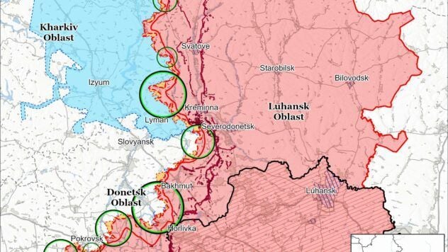 Карта бойових дій на 21 червня 2025