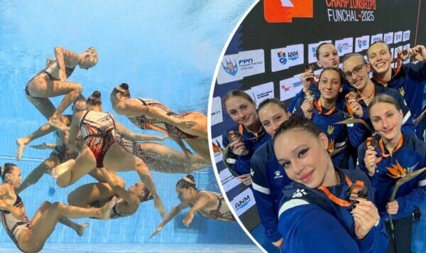 I sincronisti ucraini hanno vinto l'argento al campionato europeo-2025
