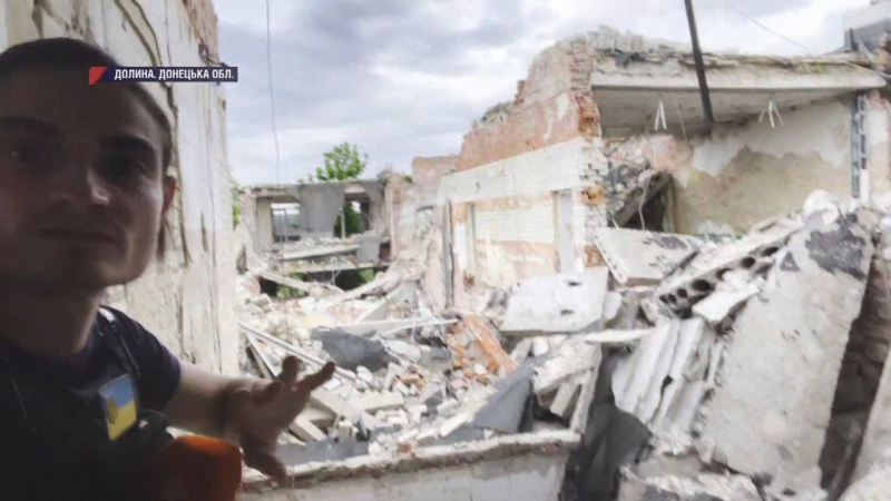Villaggio Dolina, regione di Donetsk