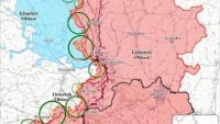 Mappa delle azioni di battaglia per il 29 chervenya 2025