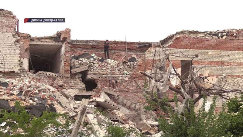 Villaggio Dolina, regione di Donetsk