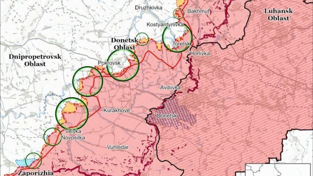 Карта бойових дій на 21 червня 2025