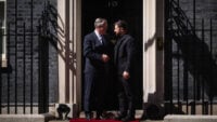 Volodymyr Zelensky e Keir Starmer