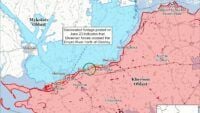 Mappa delle azioni di combattimento per il 25 novembre 2025