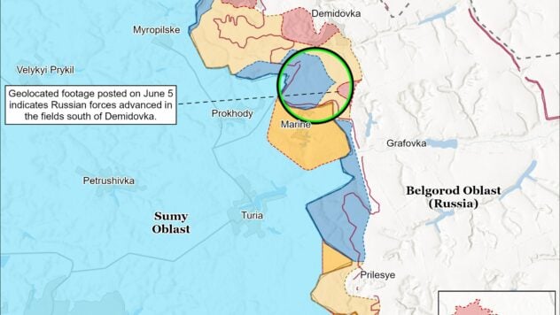 mappa per il 7 giugno 2025 & mdash; la situazione sul fronte