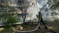 Incendio su vasta scala a Zaporizhia il 12 giugno 2025