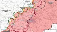 Mappa delle azioni di combattimento del 5 luglio 2025