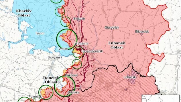 Mappa delle azioni di combattimento del 5 luglio 2025