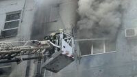 Incendio su vasta scala a Zaporizhia il 12 giugno 2025