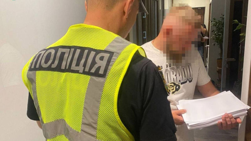 Vibukh vicino a Zhytomyr 2 tigli - 3 persone sono state informate del sospetto