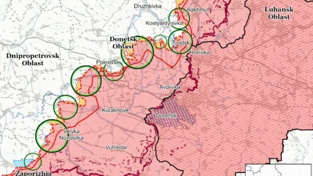 mappa delle azioni di combattimento