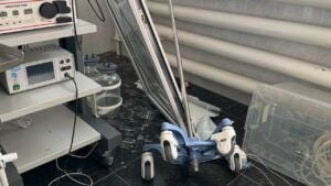 Danneggiati l&#39;ospedale di maternità di Kharkov e altre istituzioni mediche (Foto 2)