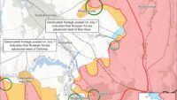 Mappa delle azioni militari in Ucraina del 9 giugno 2025