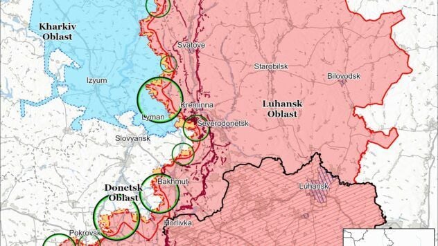 Mappa delle azioni di combattimento del 2 luglio 2025