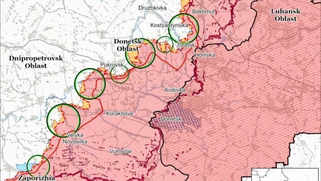 Mappa delle azioni di combattimento del 5 luglio 2025